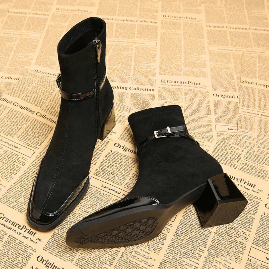 NoirVelle Avenoir Suede Ankle Boot