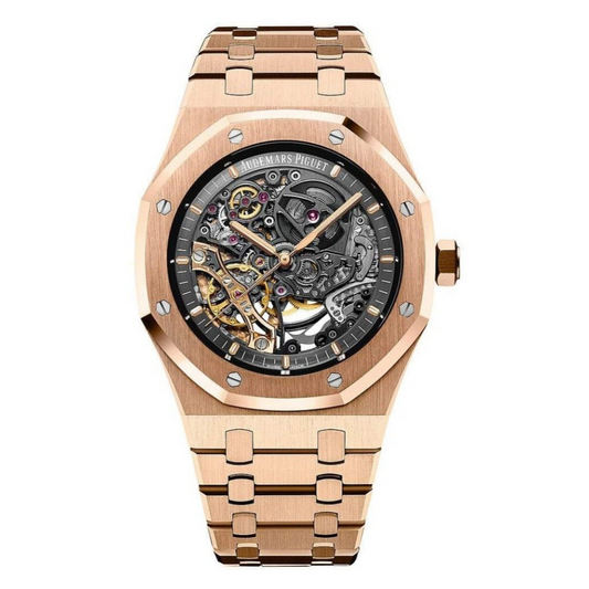 AP Royal Oak Skeleton Or Rose 41mm