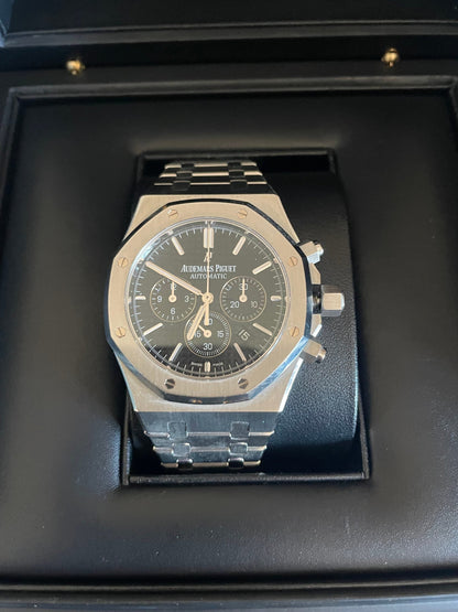 AP Royal Oak 41MM Chronograph Black Dial