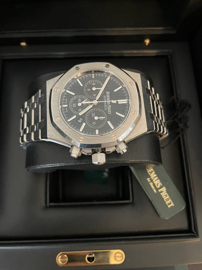 AP Royal Oak 41MM Chronograph Black Dial
