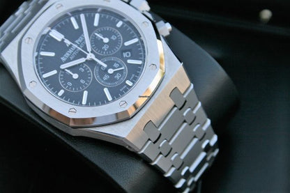 AP Royal Oak 41MM Chronograph Black Dial