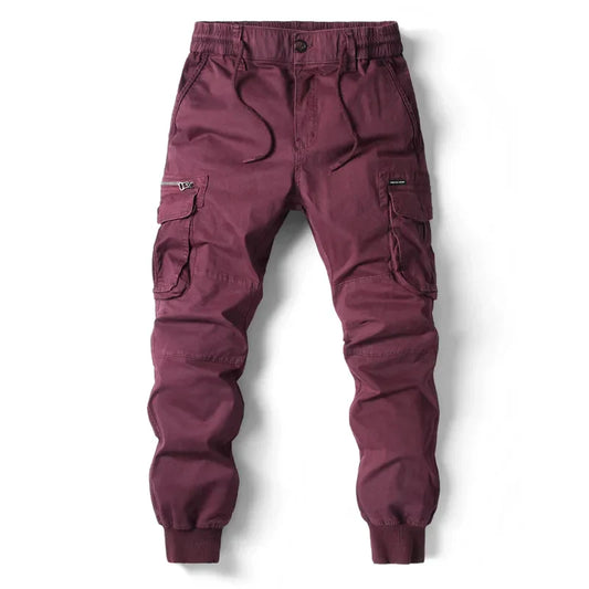 Mission Utility Cargo Pants – Jogger Fit Multi-Pocket Trousers for Men
