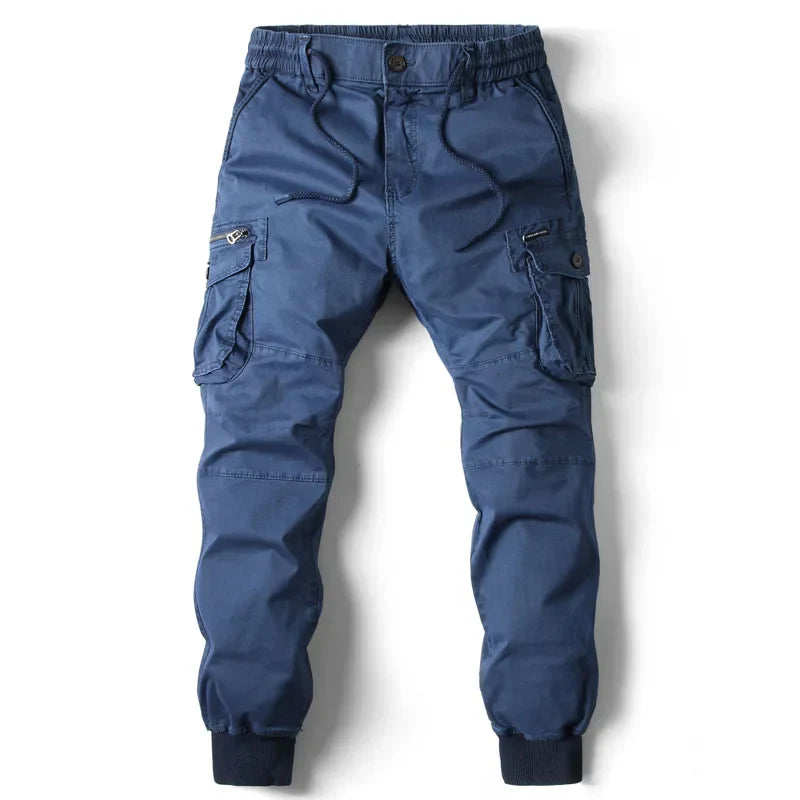 Mission Utility Cargo Pants – Jogger Fit Multi-Pocket Trousers for Men