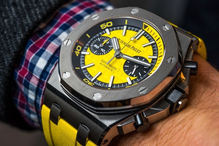 AP Offshore Diver Chronographe 44 mm Jaune