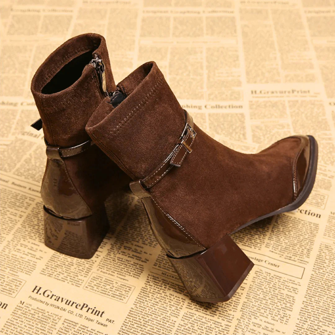 NoirVelle Avenoir Suede Ankle Boot
