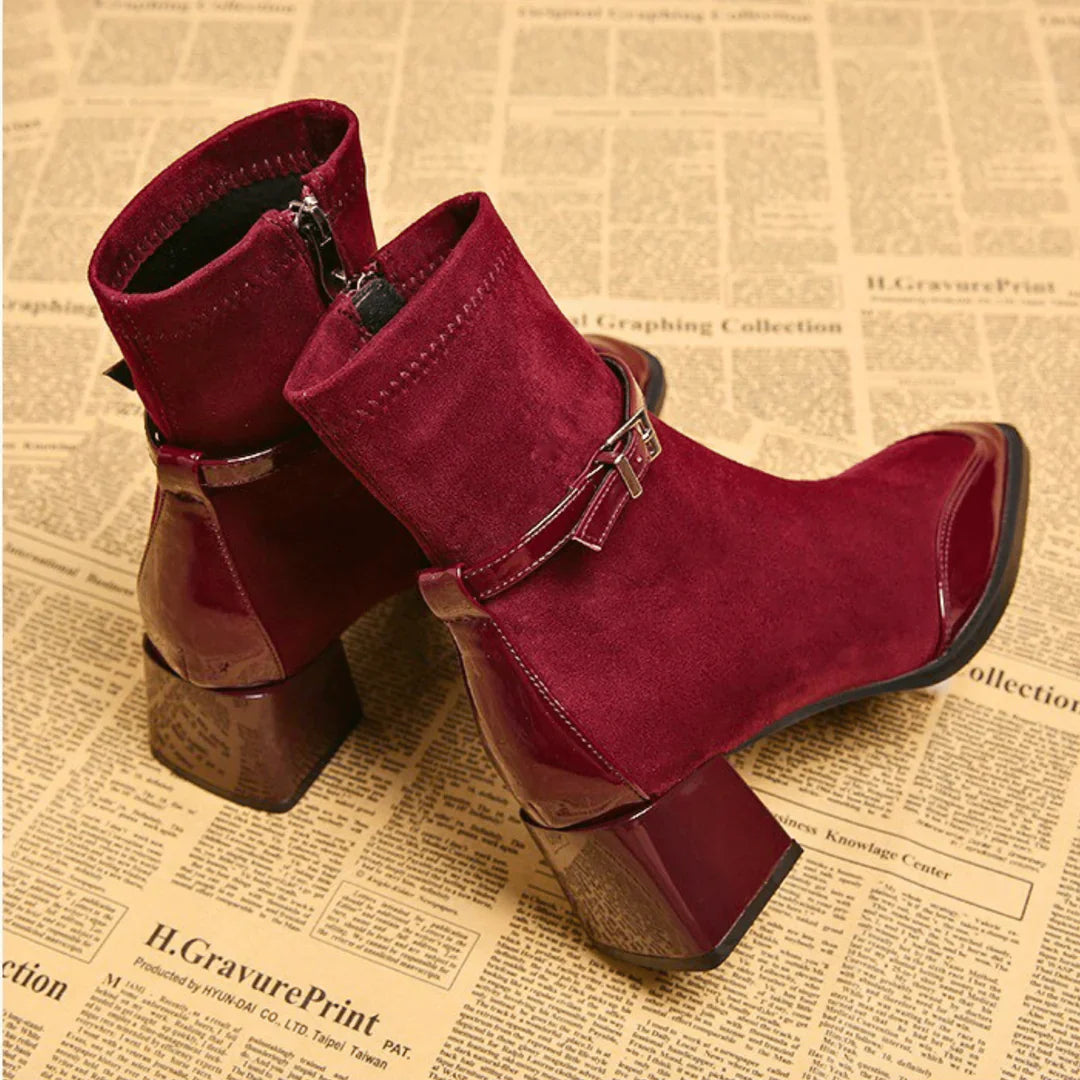 NoirVelle Avenoir Suede Ankle Boot